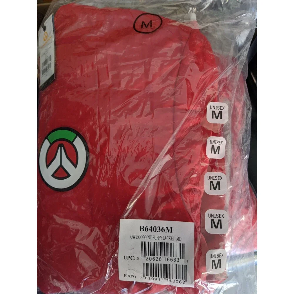 Overwatch Red Ecopoint Puffy Jacket